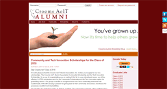 Desktop Screenshot of croomsalumni.com